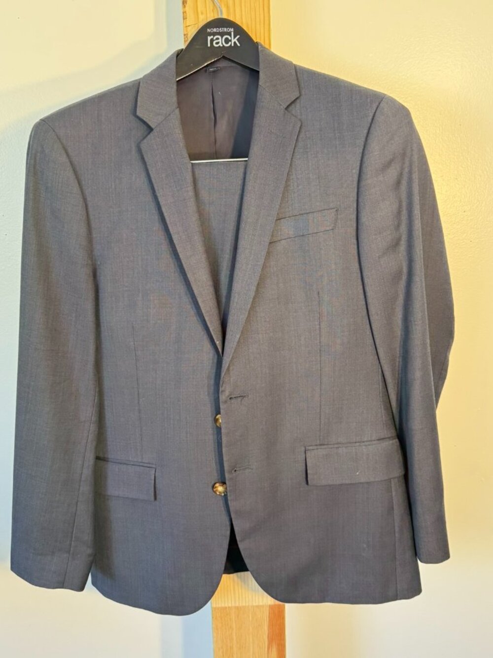 J.Crew Thompson Navy Suit 38S Jacket 31 Pants